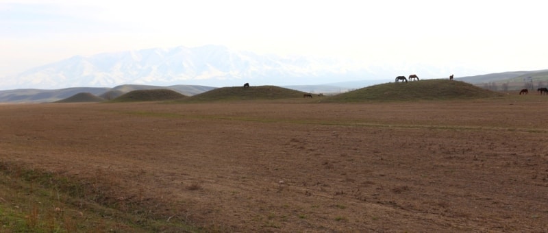 Ungurtas - Center of the universe in Almaty of province.