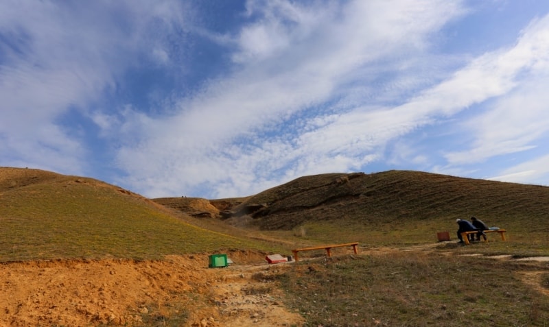 Ungurtas - Center of the universe in Almaty of province.