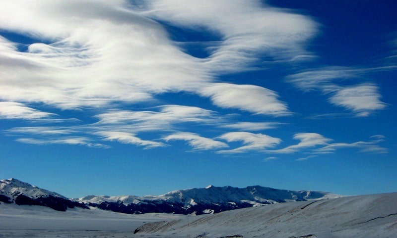 The sights of valley Akterek.