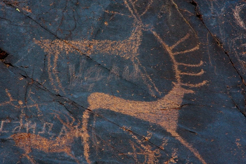 Dardamty petroglyphs.