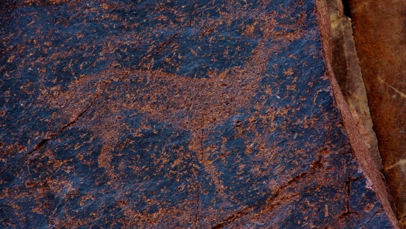 Dardamty petroglyphs.