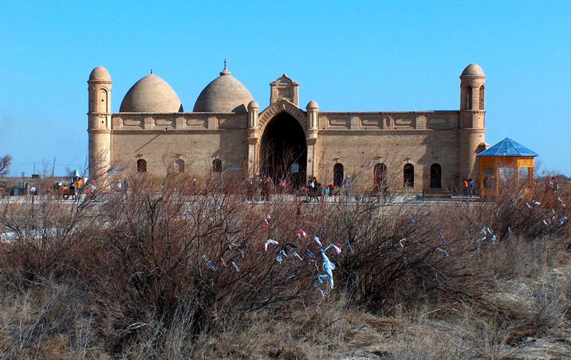 The mausoleum of Arystan bab.