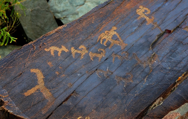 Kulzhabasy petroglyphs.
