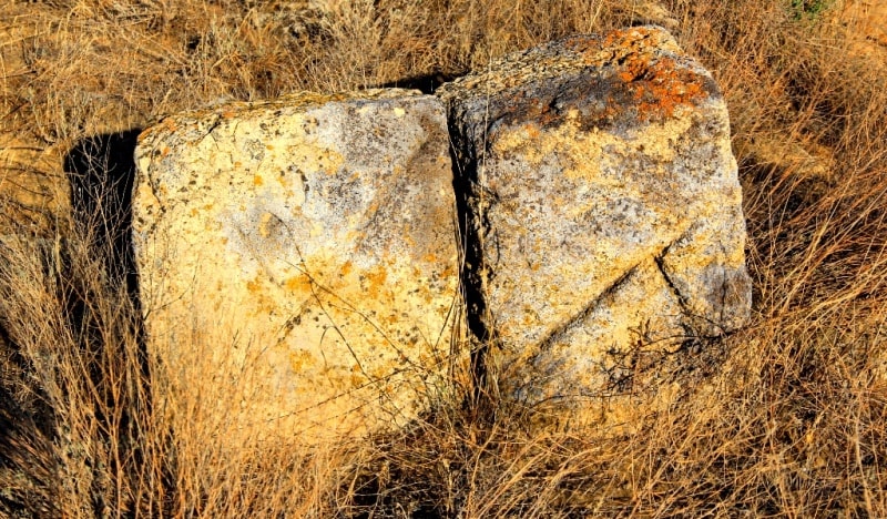 The necropolis Ushkan ata of the Atyrau region.