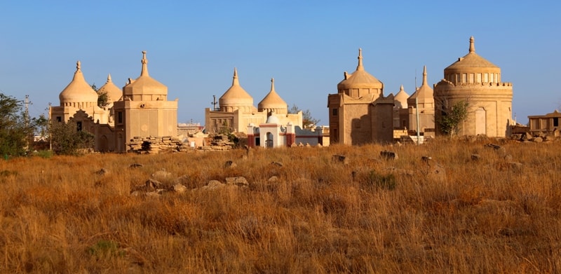 Kashkar-ata necropolis.