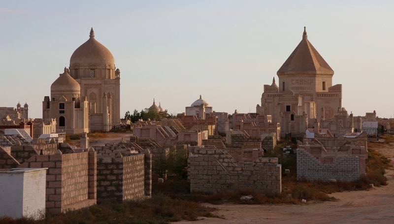 Kashkar-ata necropolis.