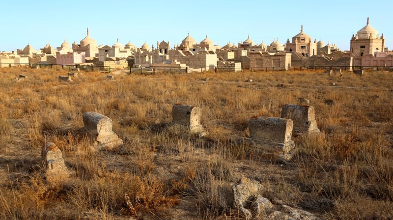 Kashkar-ata necropolis.