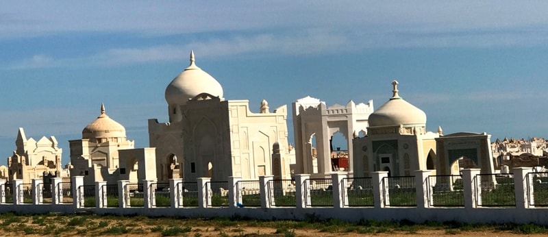 Kashkar-ata necropolis.