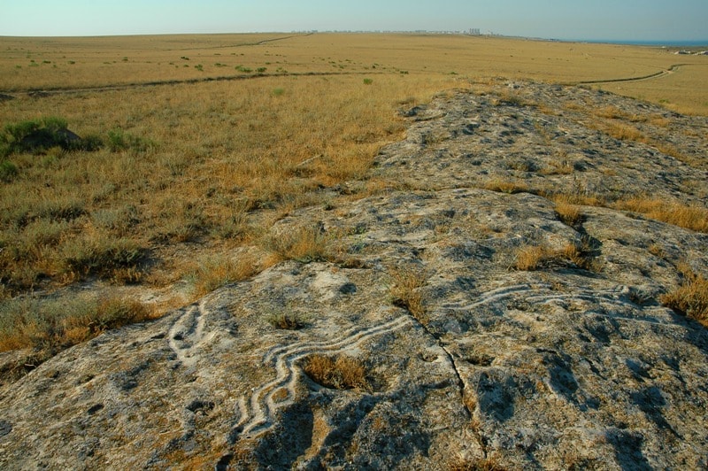 The Koskuduk petroglyphs.