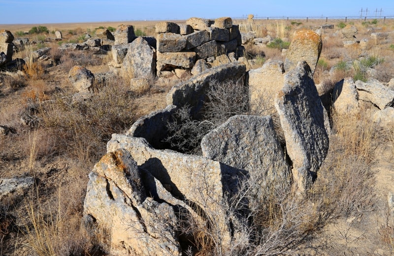 Некрополь Уали. Мангистауская область.