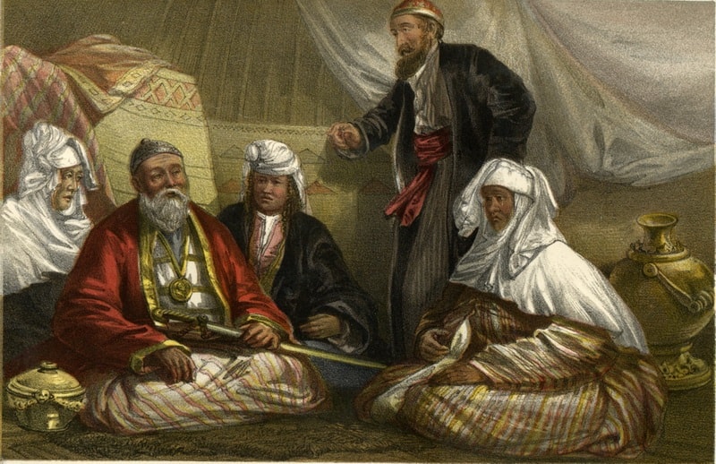 Иллюстрации Томаса Аткинсона  к книгам, посвященным его путешествиям по Центральной Азии.