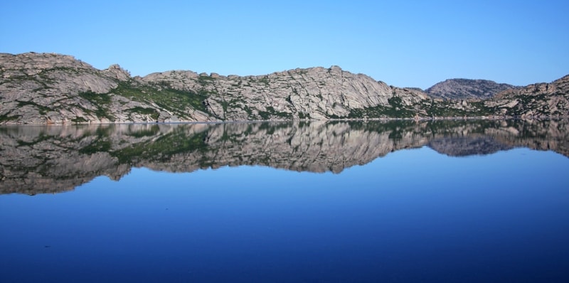 Sibinskie (Ablaiket) lakes. East-Kazakh province.