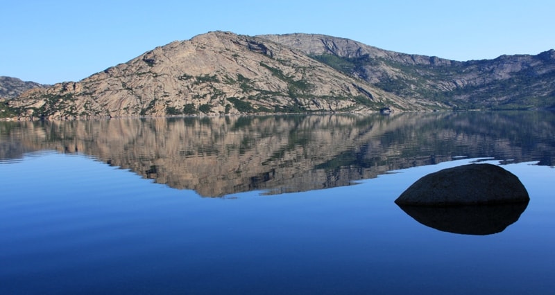 Sibinskie (Ablaiket) lakes. East-Kazakh province.