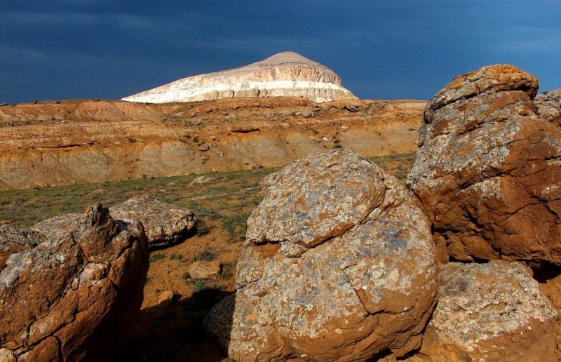 Moun Sherkala on Mangystau region.