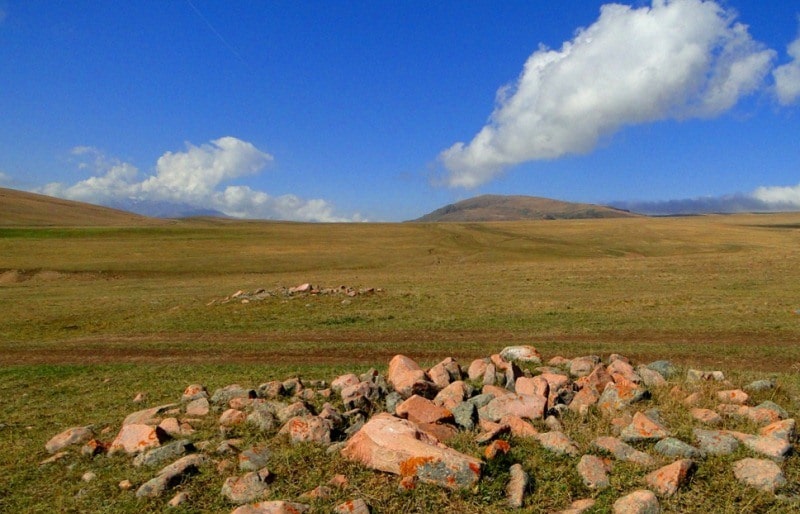 Steppes of Central Kazakhstan.