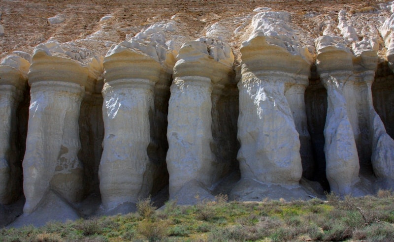Cretaceous colonnade Baisary.