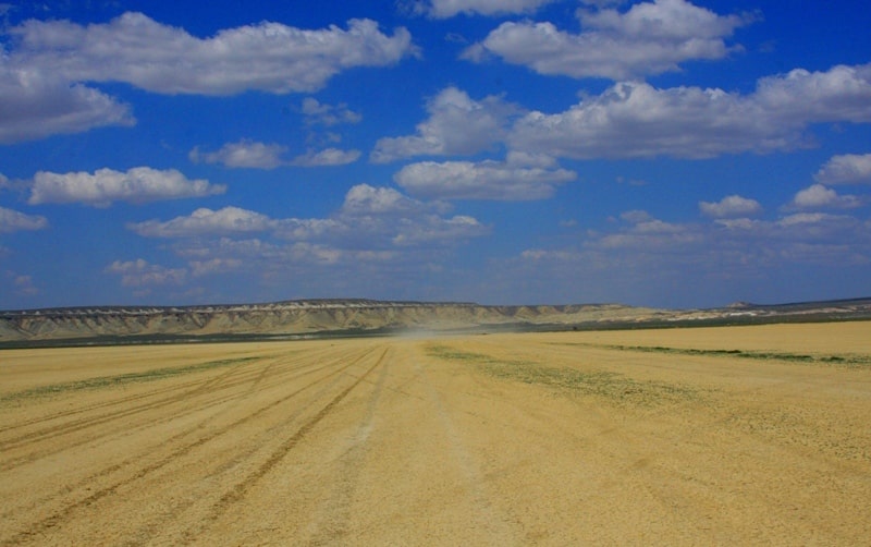 Vicinities of Bostankum sandy valley.