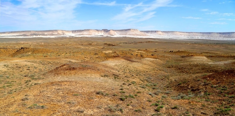 Vicinities of Bostankum sandy valley.