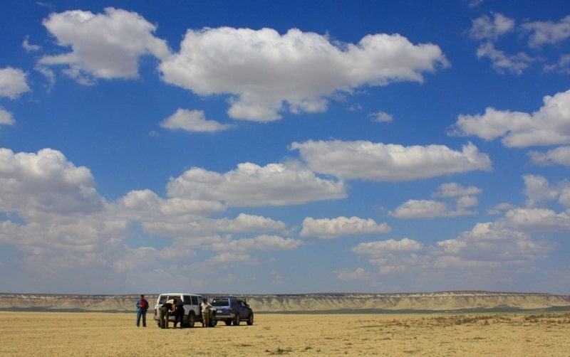 Vicinities of Bostankum sandy valley.