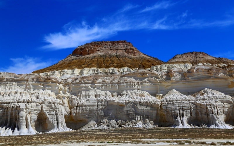 Vicinities of Bostankum sandy valley.