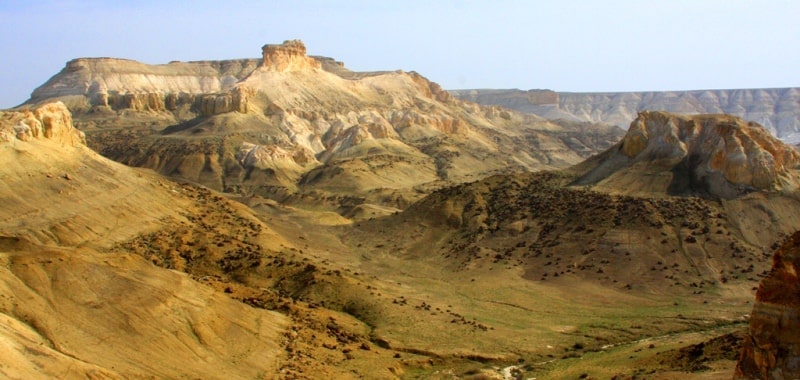 Окрестности плато Орташа в урочище Босжира. 