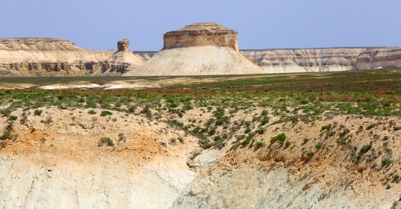 Ortasha Boszhira plateau.