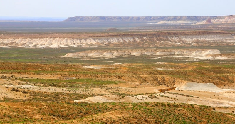 Ortasha Boszhira plateau.