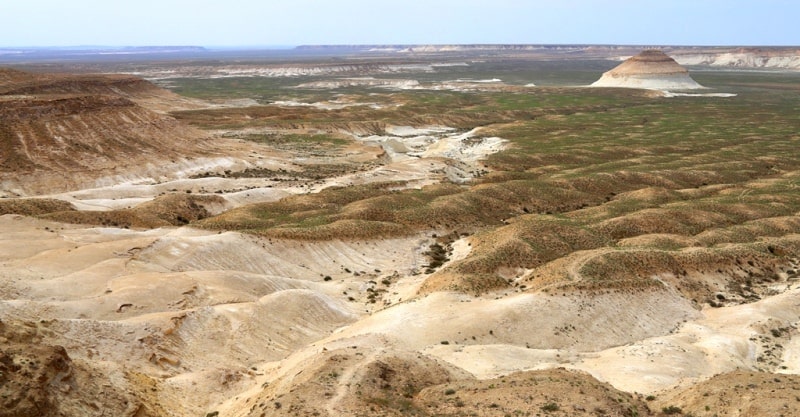 Ortasha Boszhira plateau.