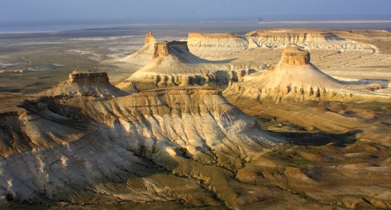 Boszhira valley on Mangistau of province.