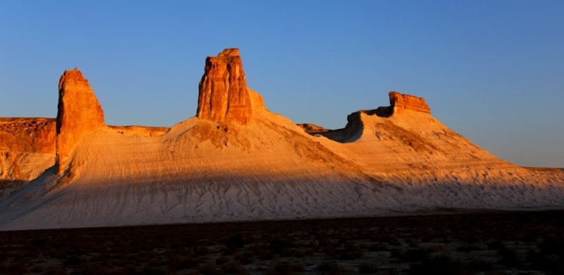 Boszhira valley on Mangistau of province.