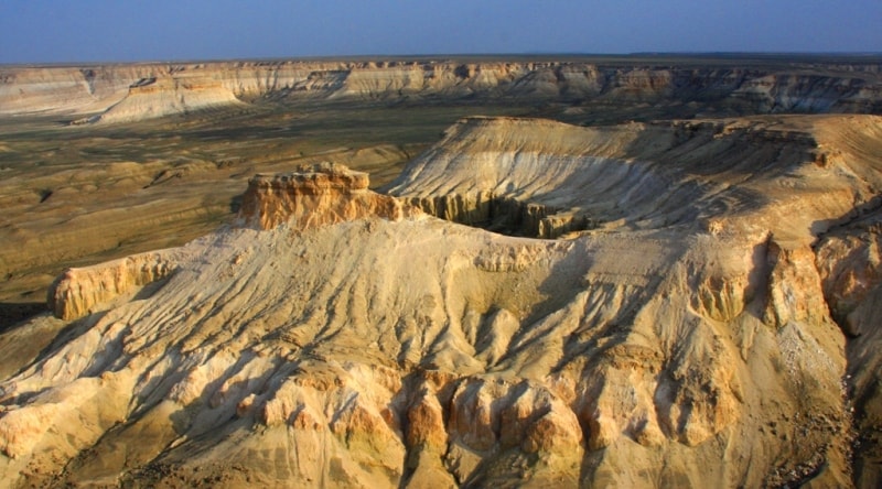 Boszhira valley on Mangistau of province.