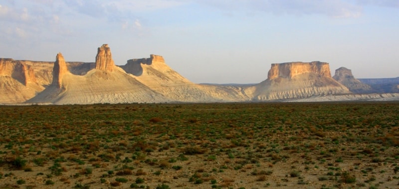 Boszhira valley on Mangistau of province.