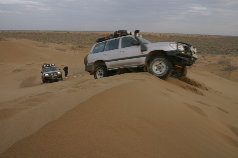 Tuyesu sands and environs.