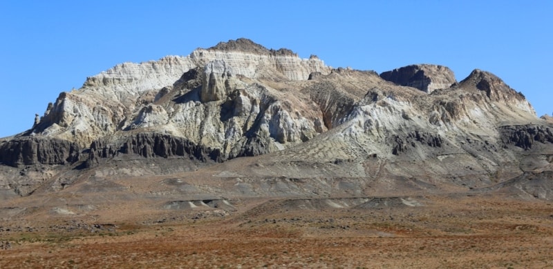 Ustyurt Plateau in Kazakhstan.