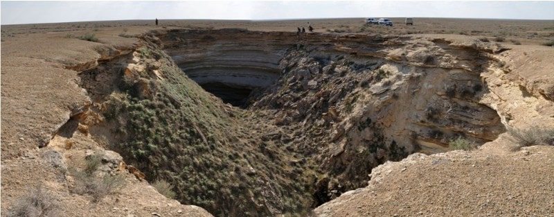 Utebai cave on Mangyshlak.