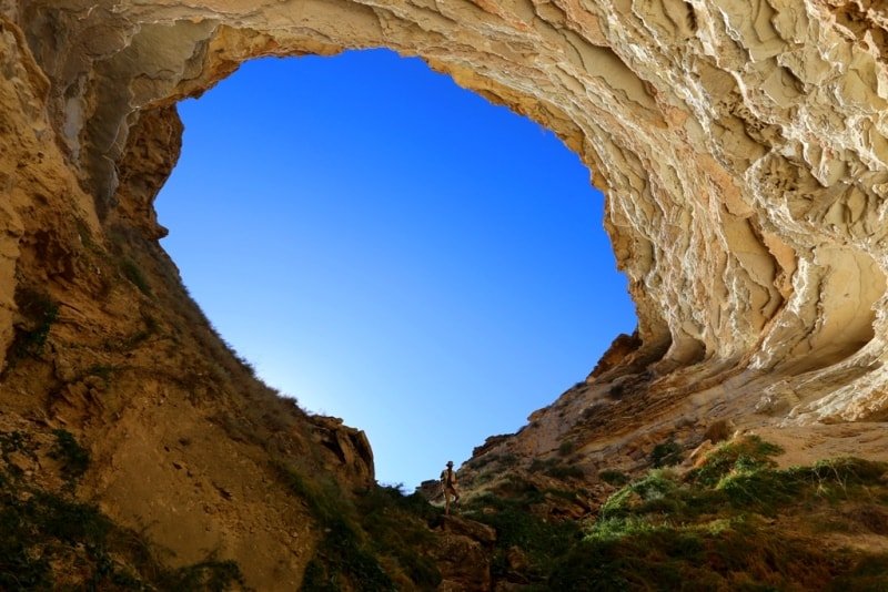 Utebai cave on Mangyshlak.