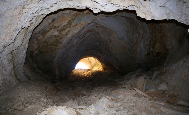 Utebai cave on Mangyshlak.