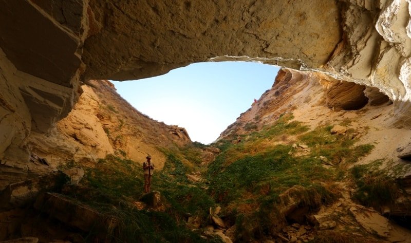 Utebai cave on Mangyshlak.