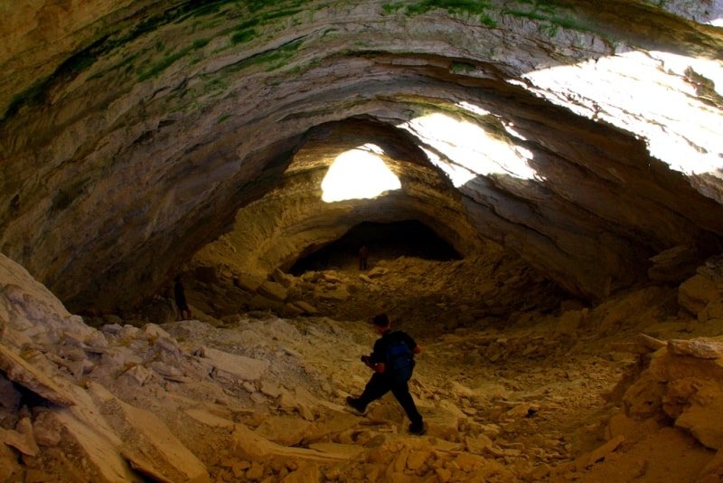 Utebai cave on Mangyshlak.