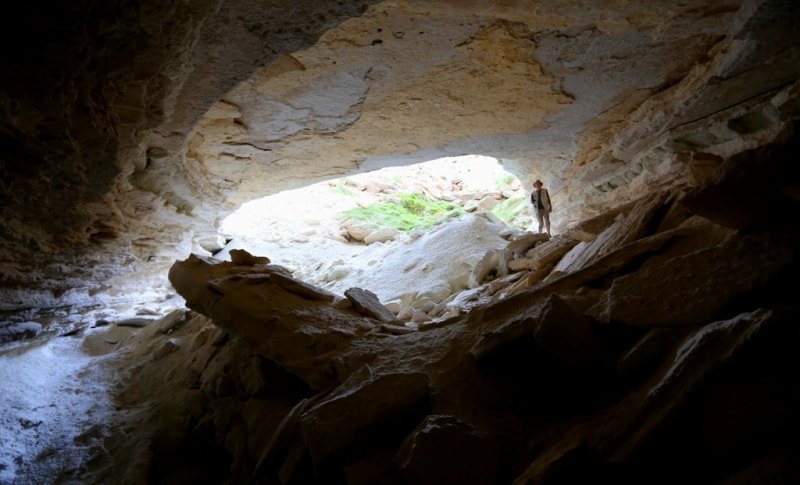 Utebai cave on Mangyshlak.