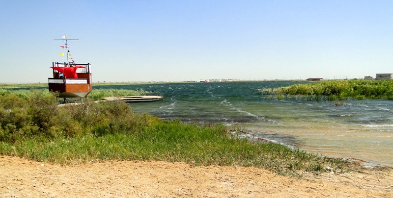 The Kamyskol lake.