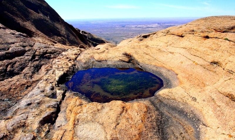 Bektau-Ata mountains in Karaganda of province. Central Kazakhstan.