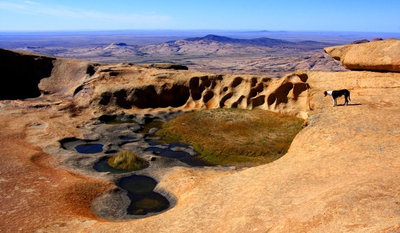 Bektau-Ata mountains in Karaganda of province. Central Kazakhstan.