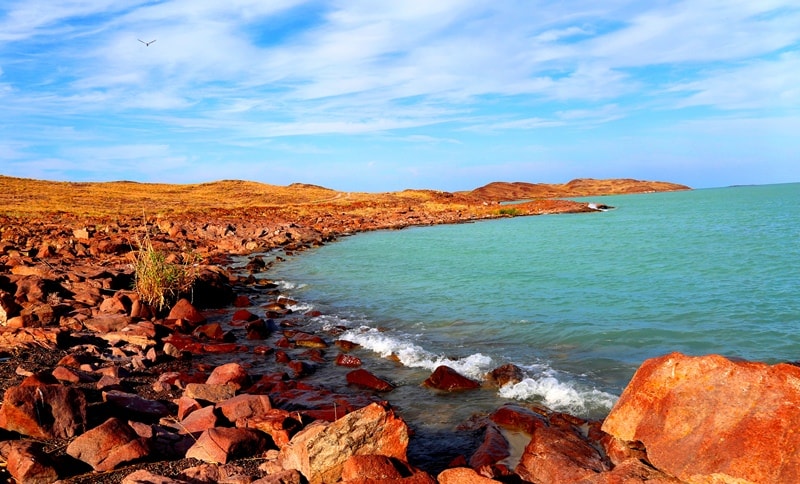 Lake Balkhash.