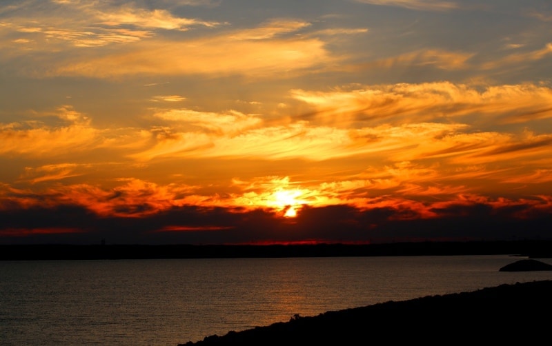 Lake Balkhash.