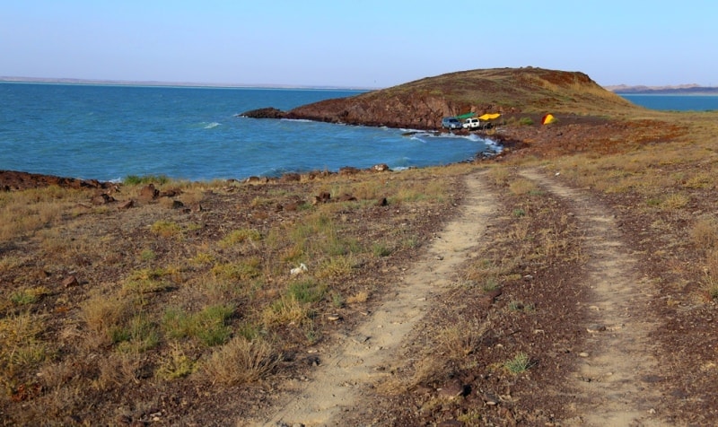 Lake Balkhash.