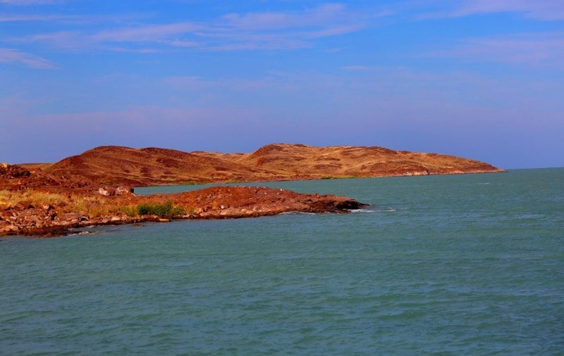 Balkhash lake.