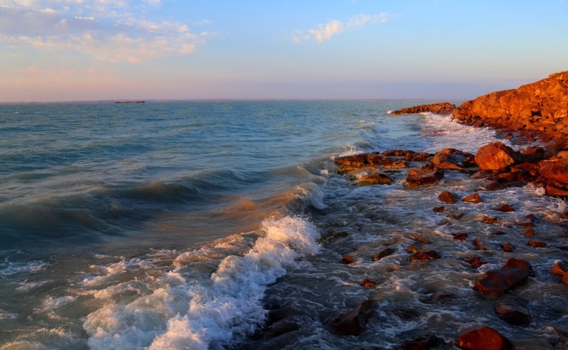 Balkhash lake.