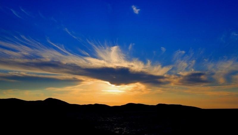 Lake Balkhash.