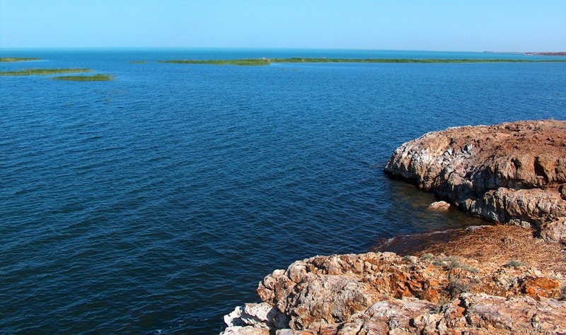 Lake Balkhash.